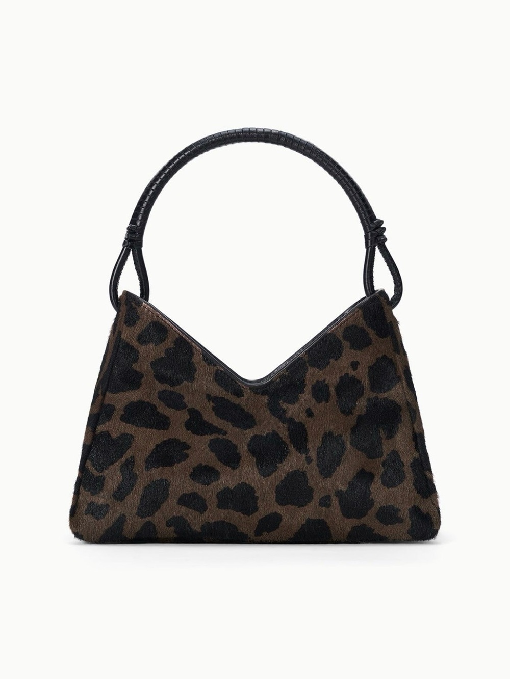 Staud VALERIE SHOULDER BAG LEOPARD NWT - Picture 1 of 3
